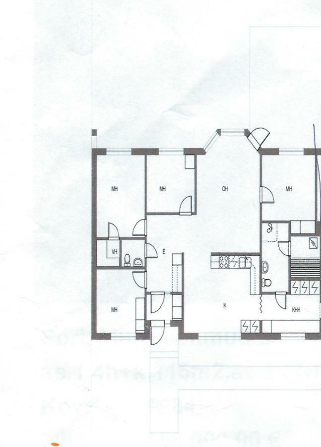 4 Bedrooms Near Center - Kranni Pori Exteriér fotografie